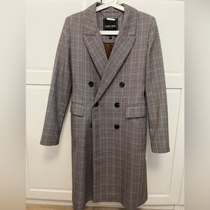 Ever New Double breasted long coat in excellent condition!
